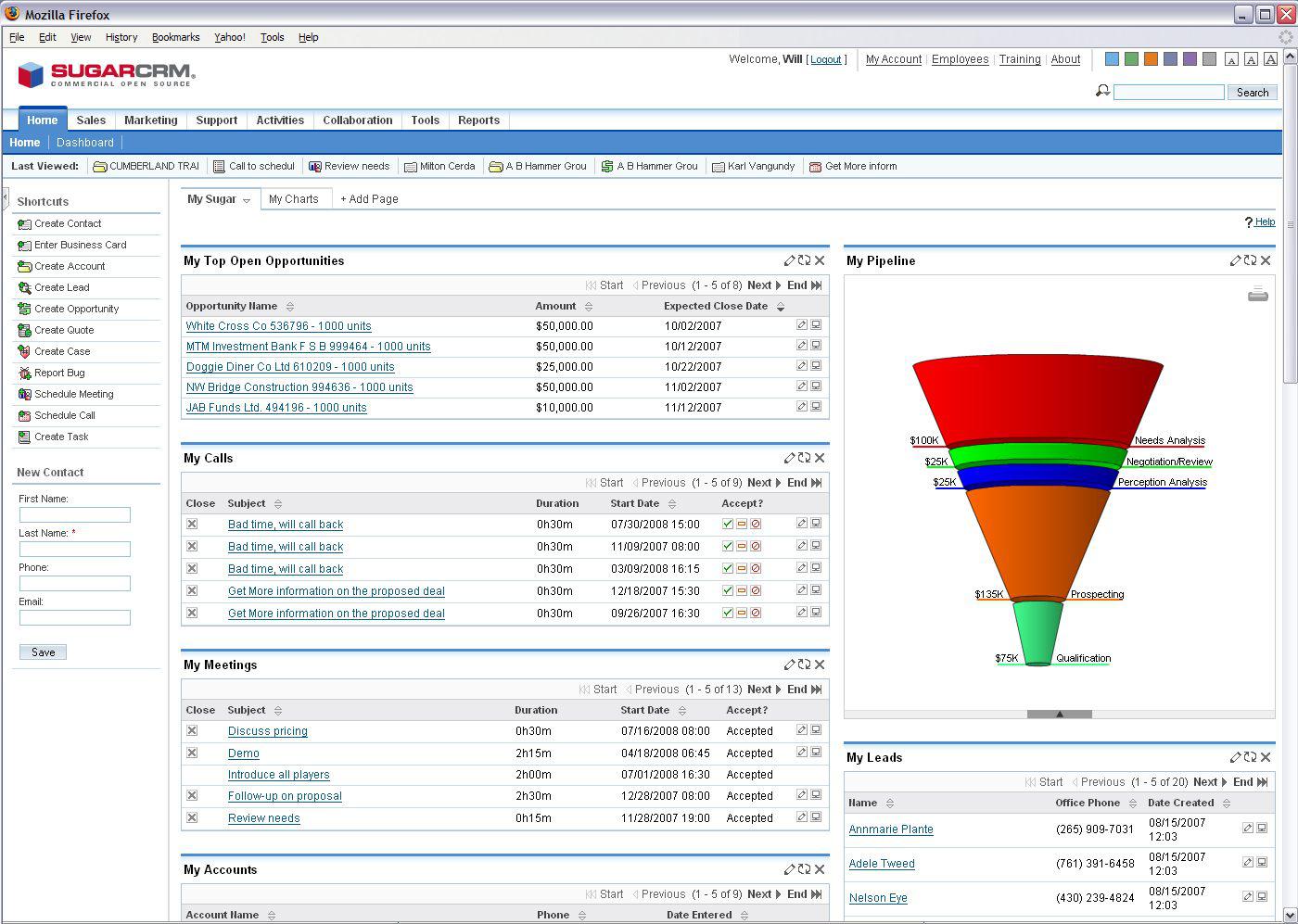 Information Technology Integrator Aquila ICT Solutions Sugar CRM